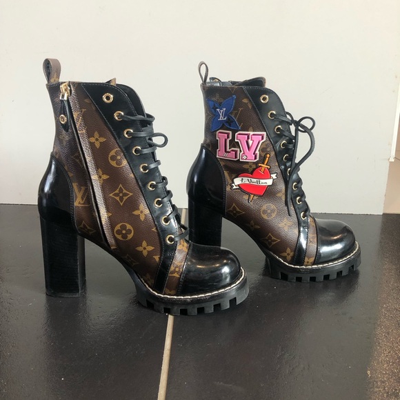 Louis Vuitton combat boots - Picture 2 of 9